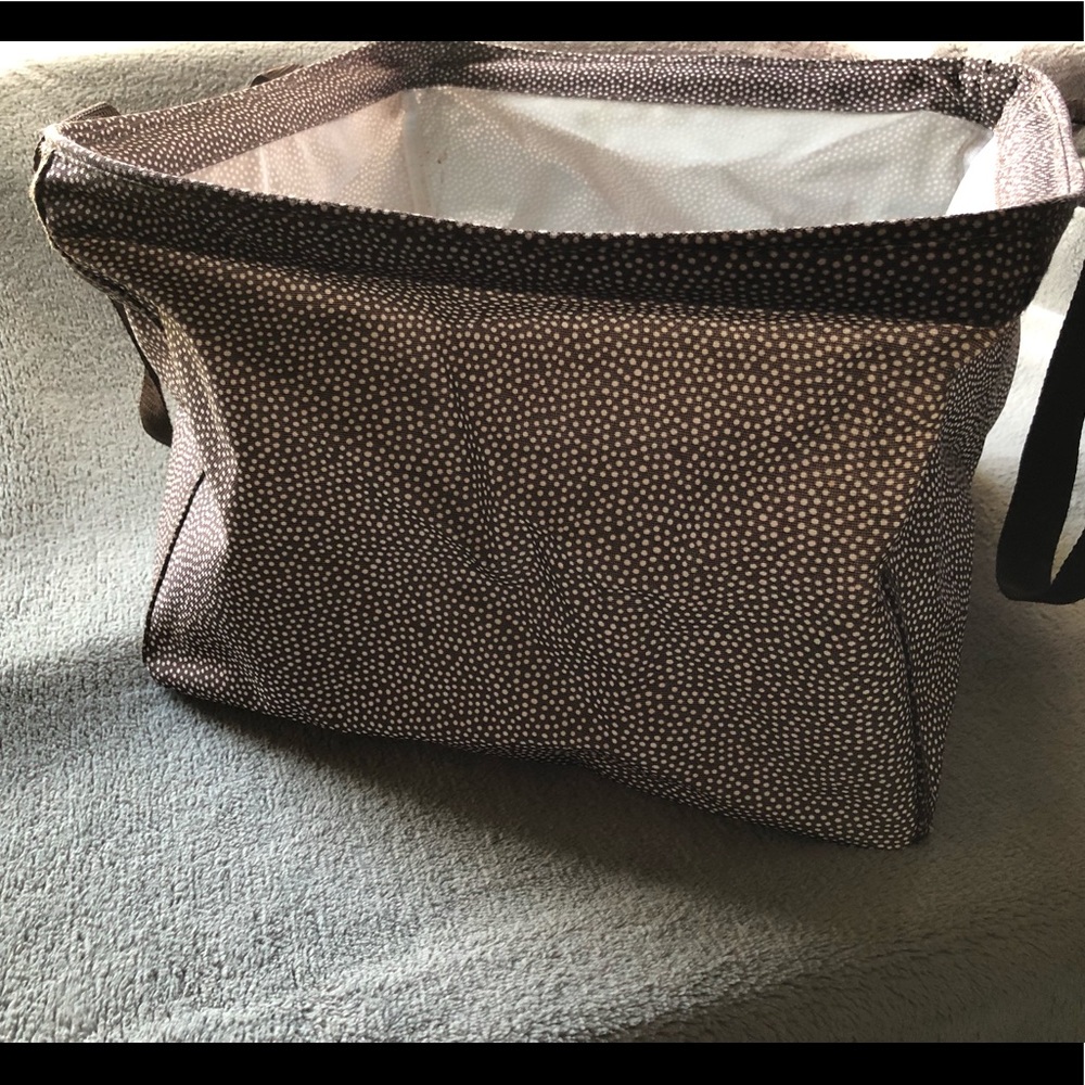 Slightly Used Thirty-One polka dot tote
